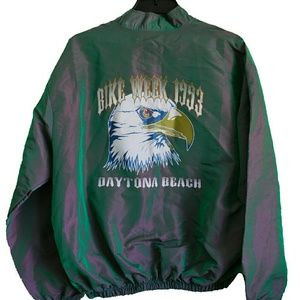 Vintage 1993 Surf Style Harley Davidson Jacket